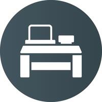 Desk Creative Icon Design vector