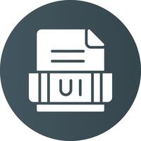 Ui Format Creative Icon Design vector