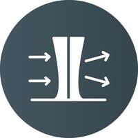 Normal Index Lenses Creative Icon Design vector