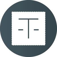 Text Box Creative Icon Design vector