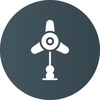 Windmill Creative Icon Design vector