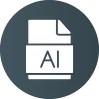 Ai File Creative Icon Design vector