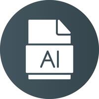 diseño de icono creativo de archivo ai vector