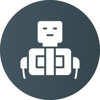 Robot Creative Icon Design vector