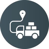 Delivery Creative Icon Design vector