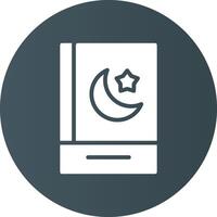 diseño de icono creativo de quran vector