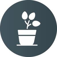 diseño de icono creativo de planta vector