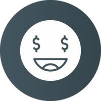 Greedy Creative Icon Design vector