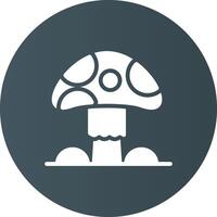 Mushroom Creative Icon Design vector