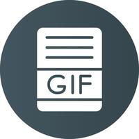 GIFs Creative Icon Design vector