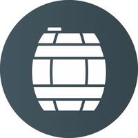 Barrel Creative Icon Design vector