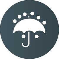 Umbrella Creative Icon Design vector