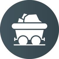 Coal Creative Icon Design vector