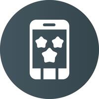 Mobile Phone Creative Icon Design vector