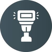 Camera Flash Creative Icon Design vector