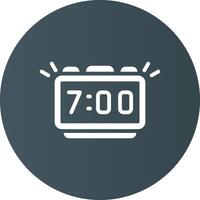 Alarm Creative Icon Design vector