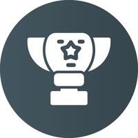 Trophy Creative Icon Design vector