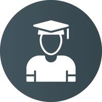 Graduate Creative Icon Design vector