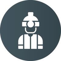 Worker Creative Icon Design vector