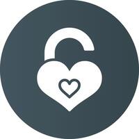 Padlock Creative Icon Design vector