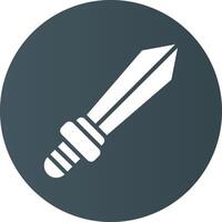 Sword Creative Icon Design vector