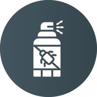 Spray Bottle Creative Icon Design vector