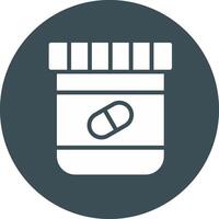 Pills Creative Icon Design vector