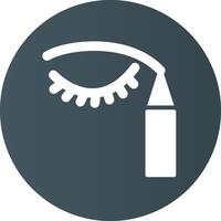 Eyeliner Creative Icon Design vector