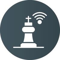 inteligente ajedrez creativo icono diseño vector