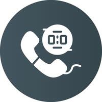 Call Back Creative Icon Design vector