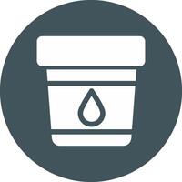 Urine Sample Creative Icon Design vector