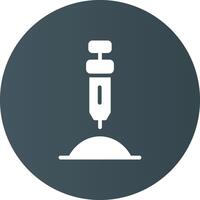 Thermal Paste Creative Icon Design vector