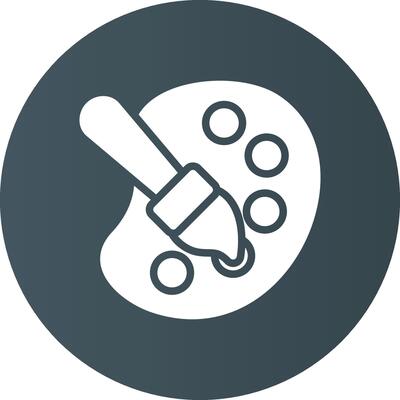 Palette Creative Icon Design