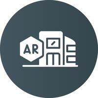 Ar City Creative Icon Design vector