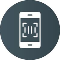 Barcode Creative Icon Design vector