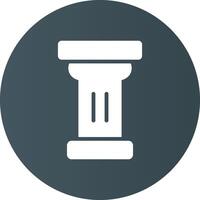 Pillar Creative Icon Design vector