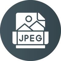 Jpeg Creative Icon Design vector