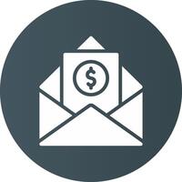 Envelope Creative Icon Design vector