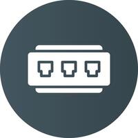 Hub Creative Icon Design vector
