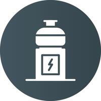 Energy Drink Creative Icon Design vector