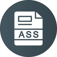 ASS Creative Icon Design vector