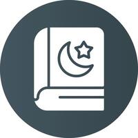 diseño de icono creativo de quran vector