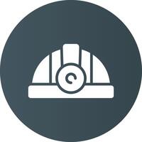 Helmet Creative Icon Design vector