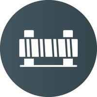 Barrier Creative Icon Design vector