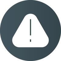 Warning Creative Icon Design vector