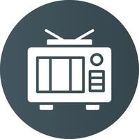 Tv Creative Icon Design vector