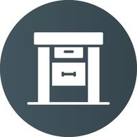 End Table Creative Icon Design vector