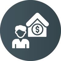 Broker Dealer Creative Icon Design vector