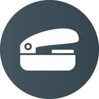 Stapler Creative Icon Design vector