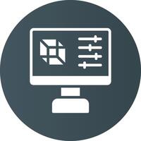 Simulation Creative Icon Design vector